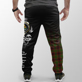Buchan Modern Tartan Crest Jogger Sweatpants - Alba Celtic Style